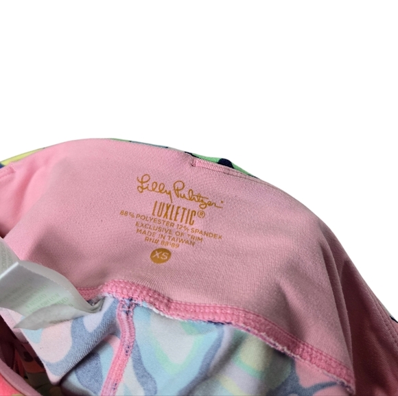 Lilly Pultizer Luxletic Colorful Leggings XS - Picture 7 of 9